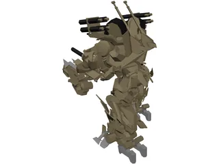 Transformers Brawl 3D Model