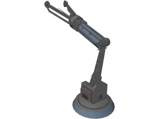 Robot Arm 3D Model