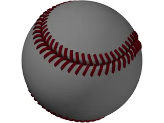 Baseball 3D Model