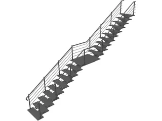 Stair 3D Model