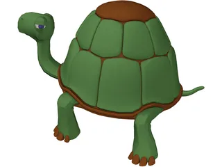 Turtle Toy 3D Model