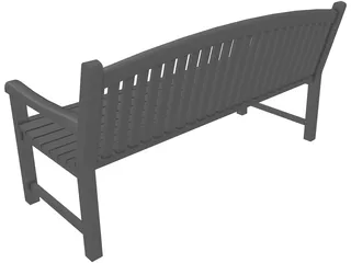 Garden Seat 3D Model