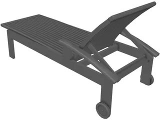 Lawn Chair 3D Model