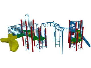 Playground Equipment 3D Model