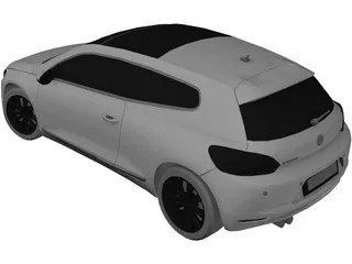 Volkswagen Scirocco 3D Model