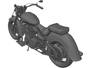 Harley-Davidson 3D Model