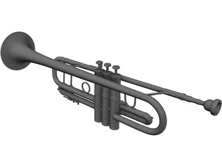 Trumpet 3D Model