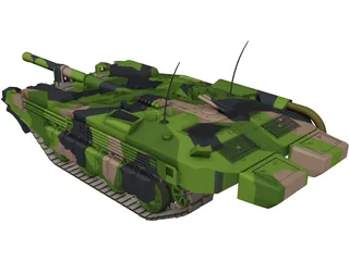 STRV 103C 3D Model