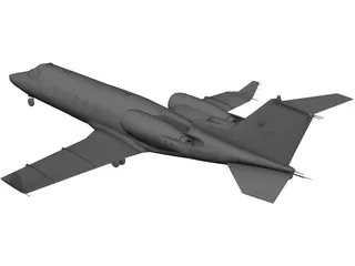 Bombardier Learjet 60 3D Model