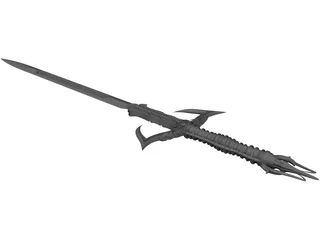 Fantasy Sword 3D Model