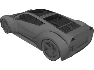 Saleen S5S Raptor (2010) 3D Model