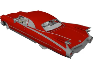 Cadillac Eldorado (1959) 3D Model