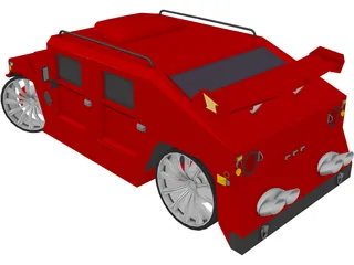 Hummer [Tuned] 3D Model