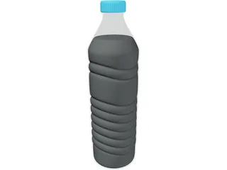 Water Bottle 1L 3D Model