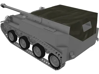 ASU-57 3D Model
