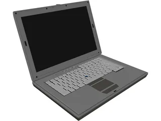 Laptop Dell Latitude 3D Model