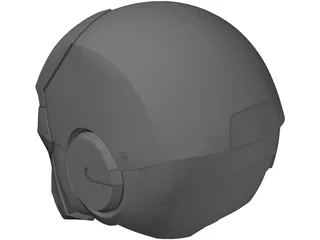 Ironman Helmet 3D Model