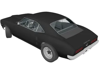 Pontiac Firebird (1968) 3D Model