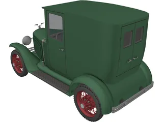 Packard Panel (1922) 3D Model