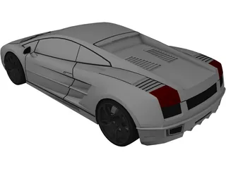 Lamborghini Gallardo 3D Model