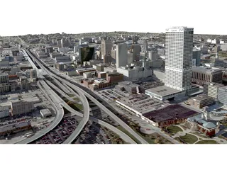 Milwaukee City 3D Model