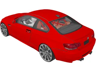 BMW M3 E92 3D Model