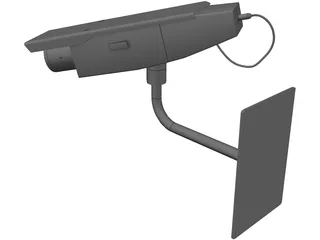 Security Camera 3D Model