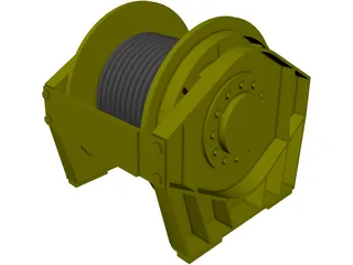 Winch 3D Model