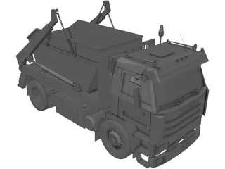 Scania 450 Dumpster 3D Model