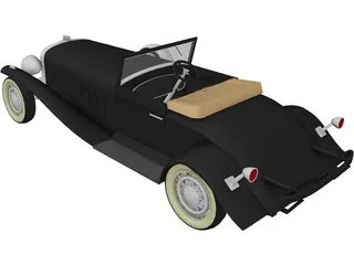 Roadster 3D Model