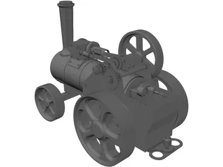 Stream Train Toy  3D Model