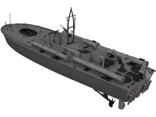 PT 109 3D Model