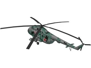 Mil Mi-8 Hip 3D Model