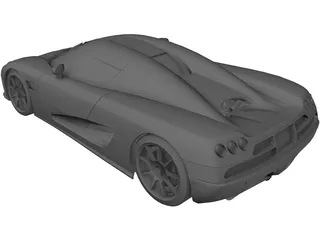 Koenigsegg CCXR 3D Model