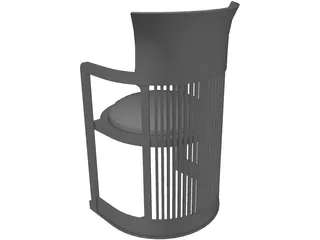 Chair Dinning Room 3D Model