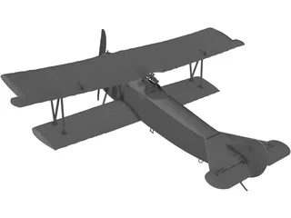 Fokker R7 3D Model