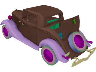 Ford V8 3D Model