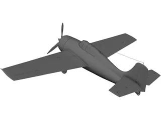 Grumman F4F-4 Wildcat 3D Model