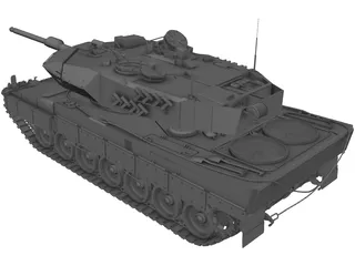 Leopard II 3D Model