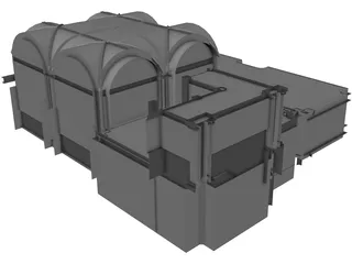 Building Temple 3D Model