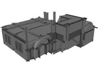 Building Temple 3D Model