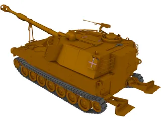 M-109 3D Model