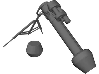 M47 Dragon Anti-tank 3D Model