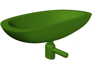 Wash Bowl 3D Model