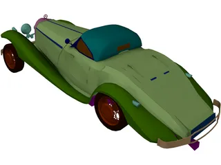 Mercedes-Benz 540 3D Model