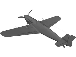 Messerschmitt BF-109G 3D Model