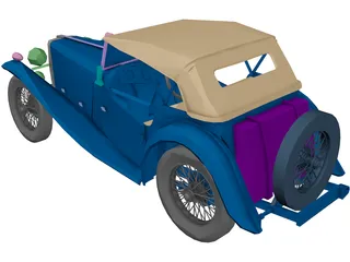 MG TC 3D Model