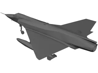 Dassault Mirage IIIC 3D Model