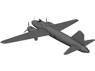 Mitsubishi Isshikirikko 3D Model