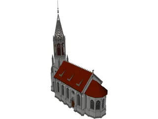 Stuttgart Berg 3D Model